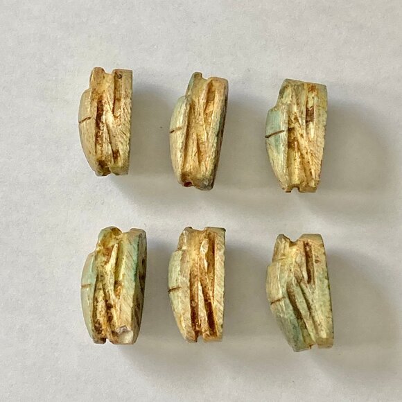 Genuine Egyptian Scarabs for Jewelry Making - Picture 4 of 5